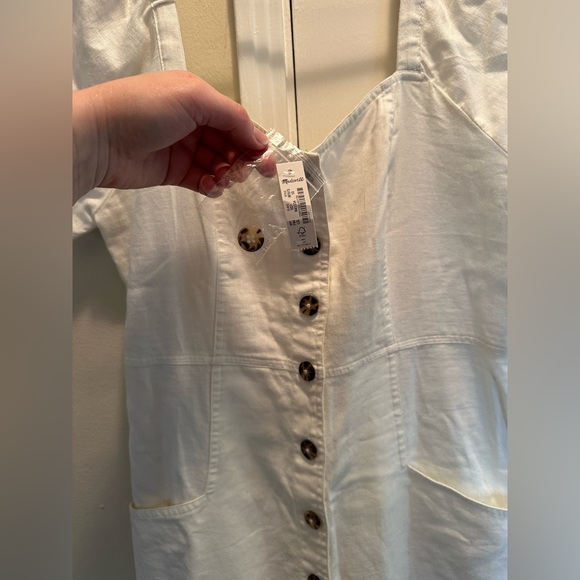 NEW Madewell Margie Mini Dress, size 10 - Picture 4 of 5